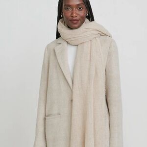 White Cashmere Shawl by Jenni Kayne